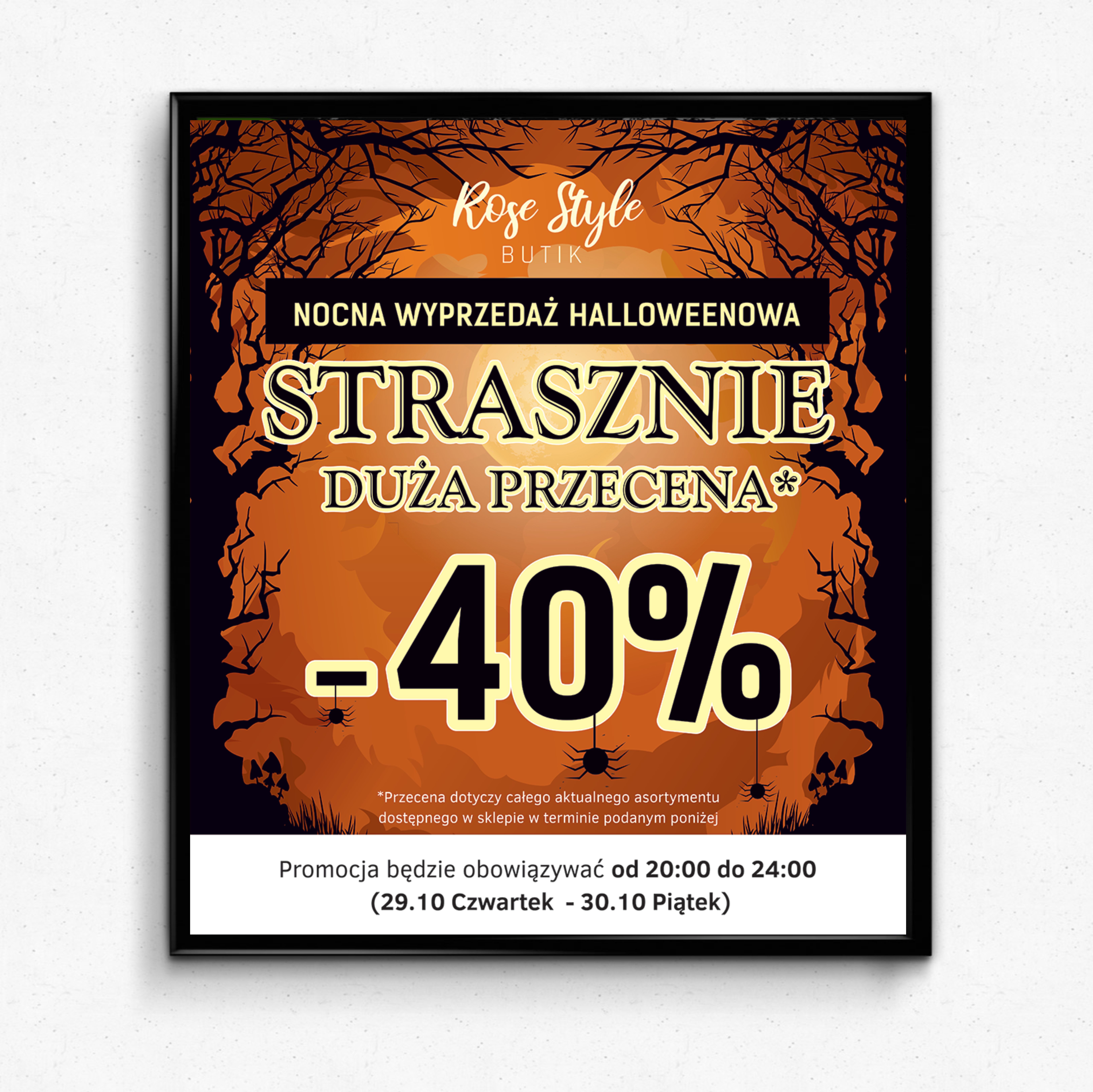 Plakat Halloween