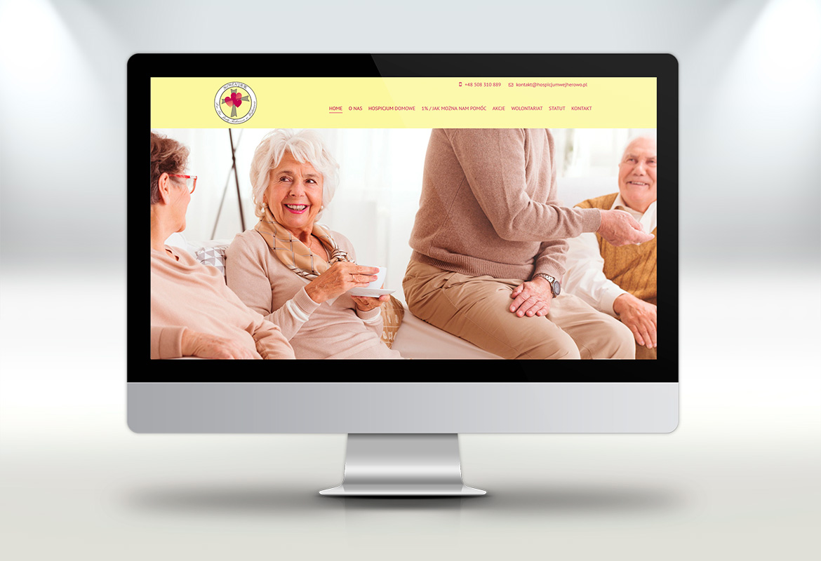 Strona internetowa Hospicjum Wejherowo