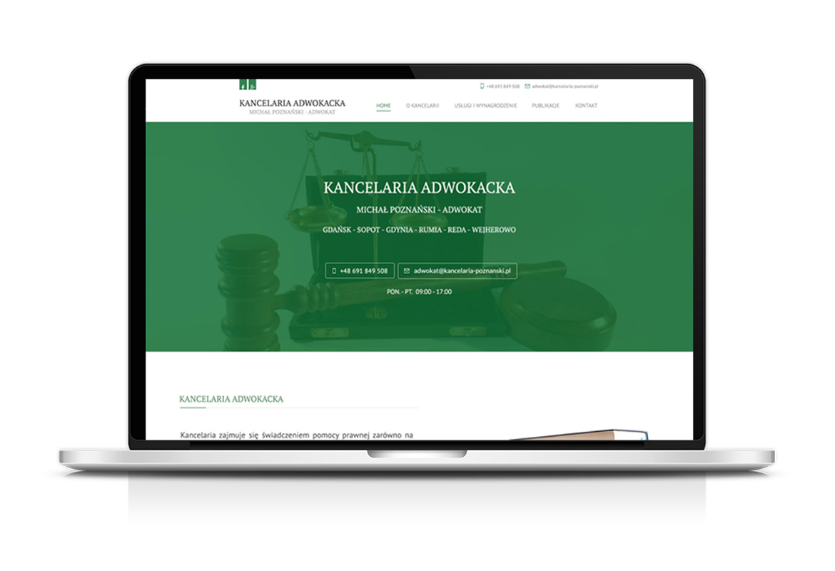 Kancelaria Adwokacka strona www