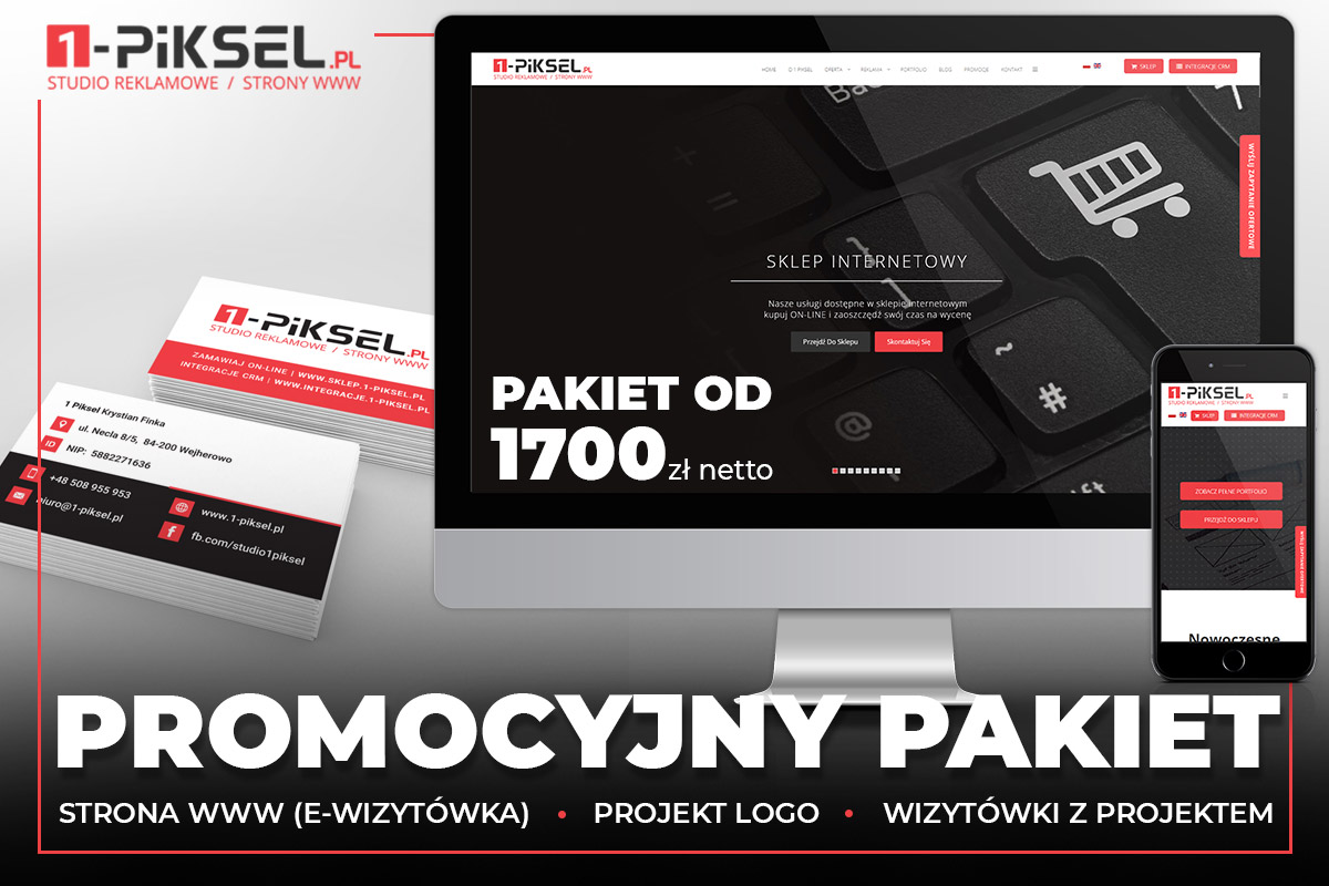 1 POST 1PIKSEL Strony Internetowe Tworzenie Stron Wejherowo Reklama Trójmiasto