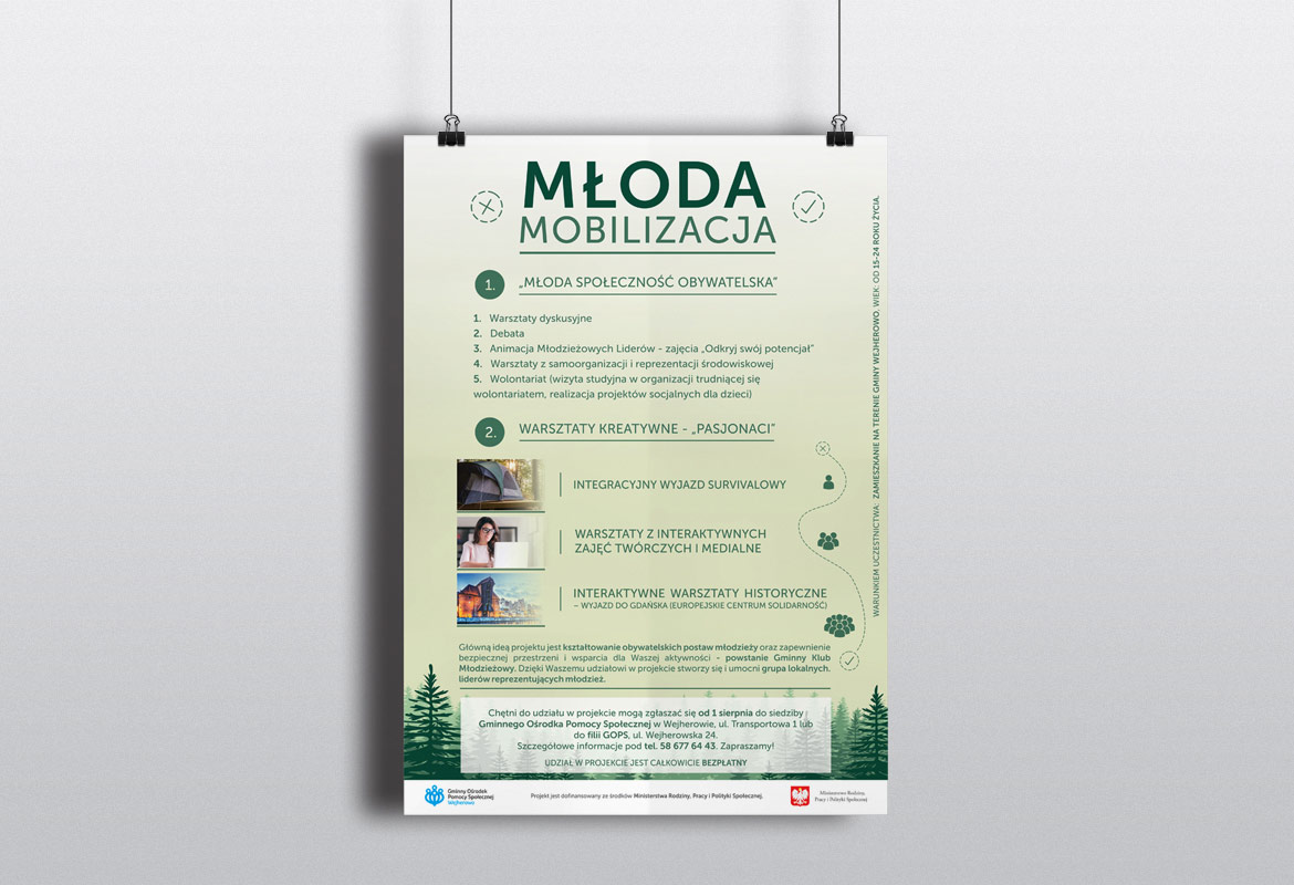 GOPS Instytucje Urzedy Plakat A2 Młoda Mobilizacja 1 Piksel