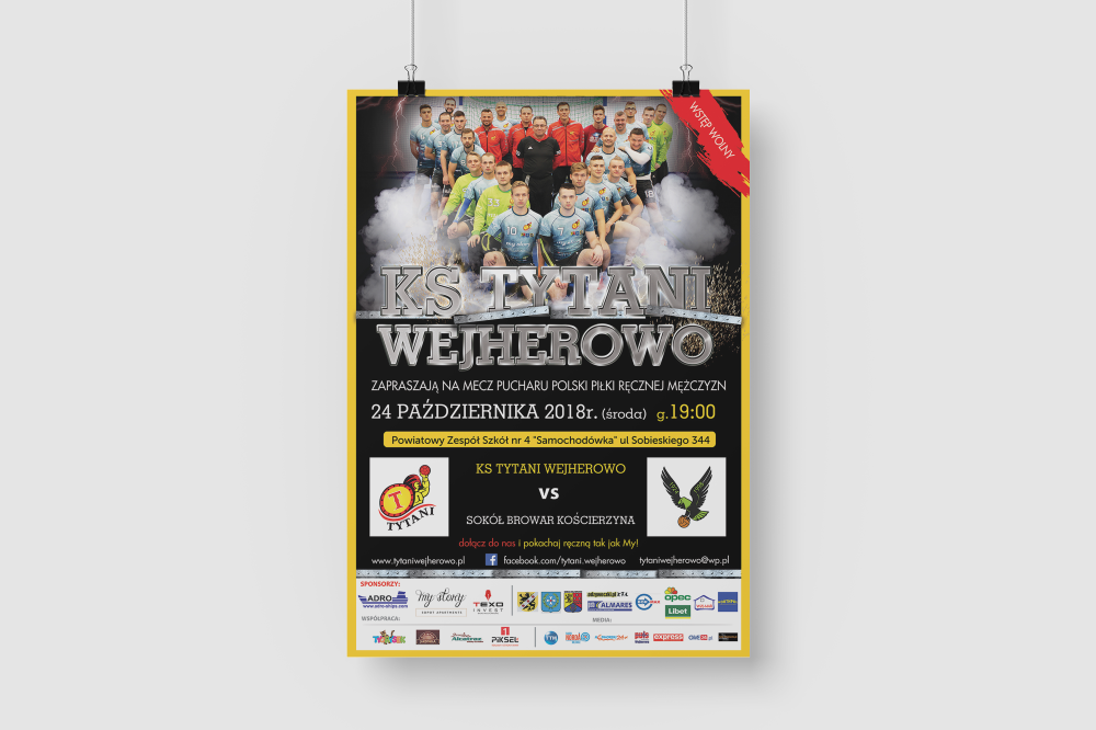 Plakat Tytani 2018