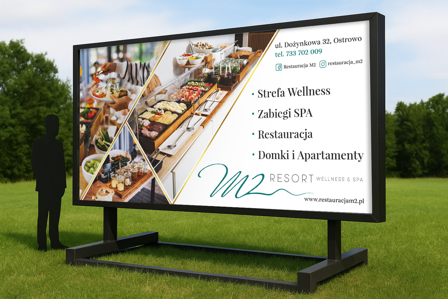 Billboard i szyld – projekt, druk i montaż 