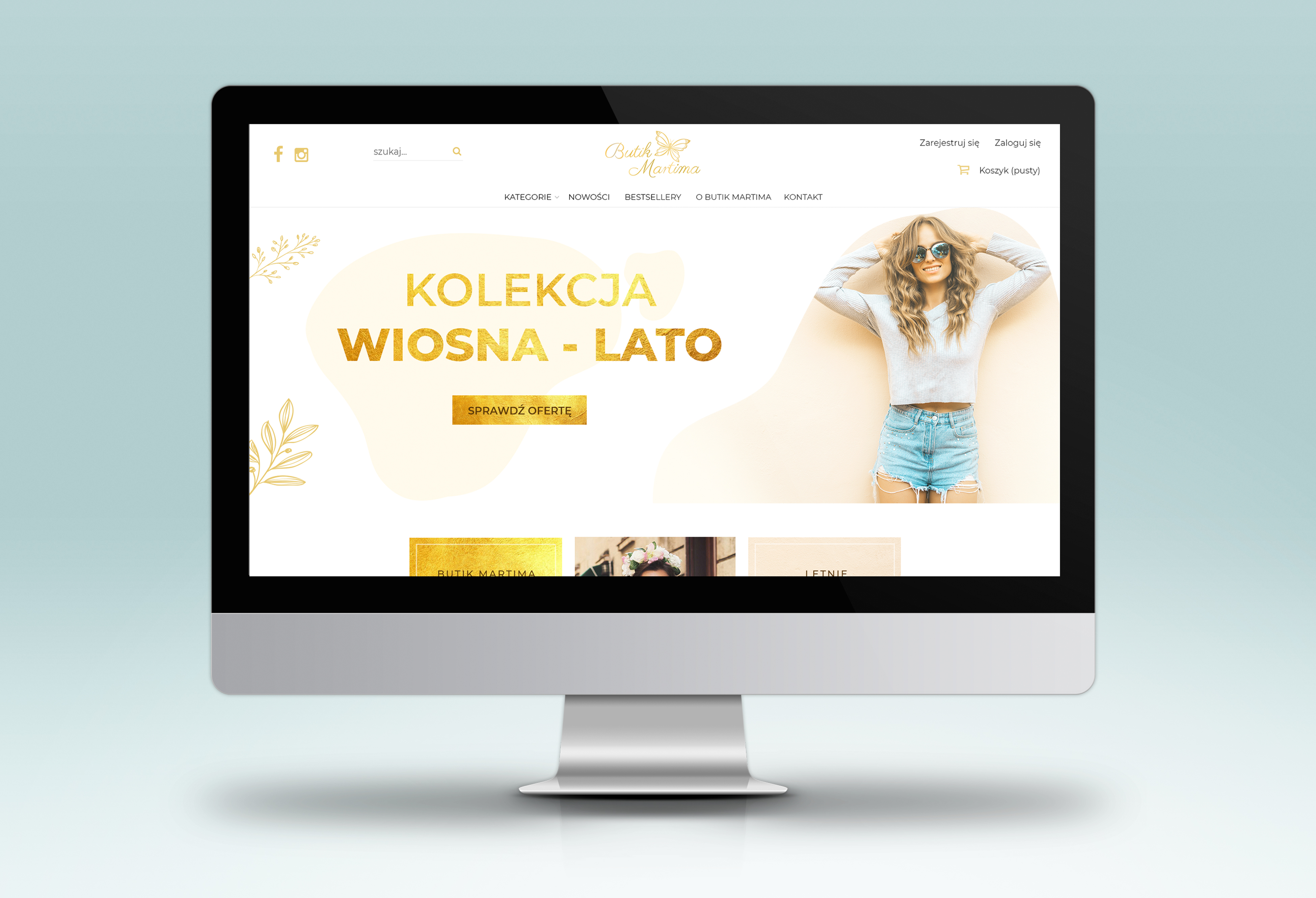 Strona internetowa Butik Martima