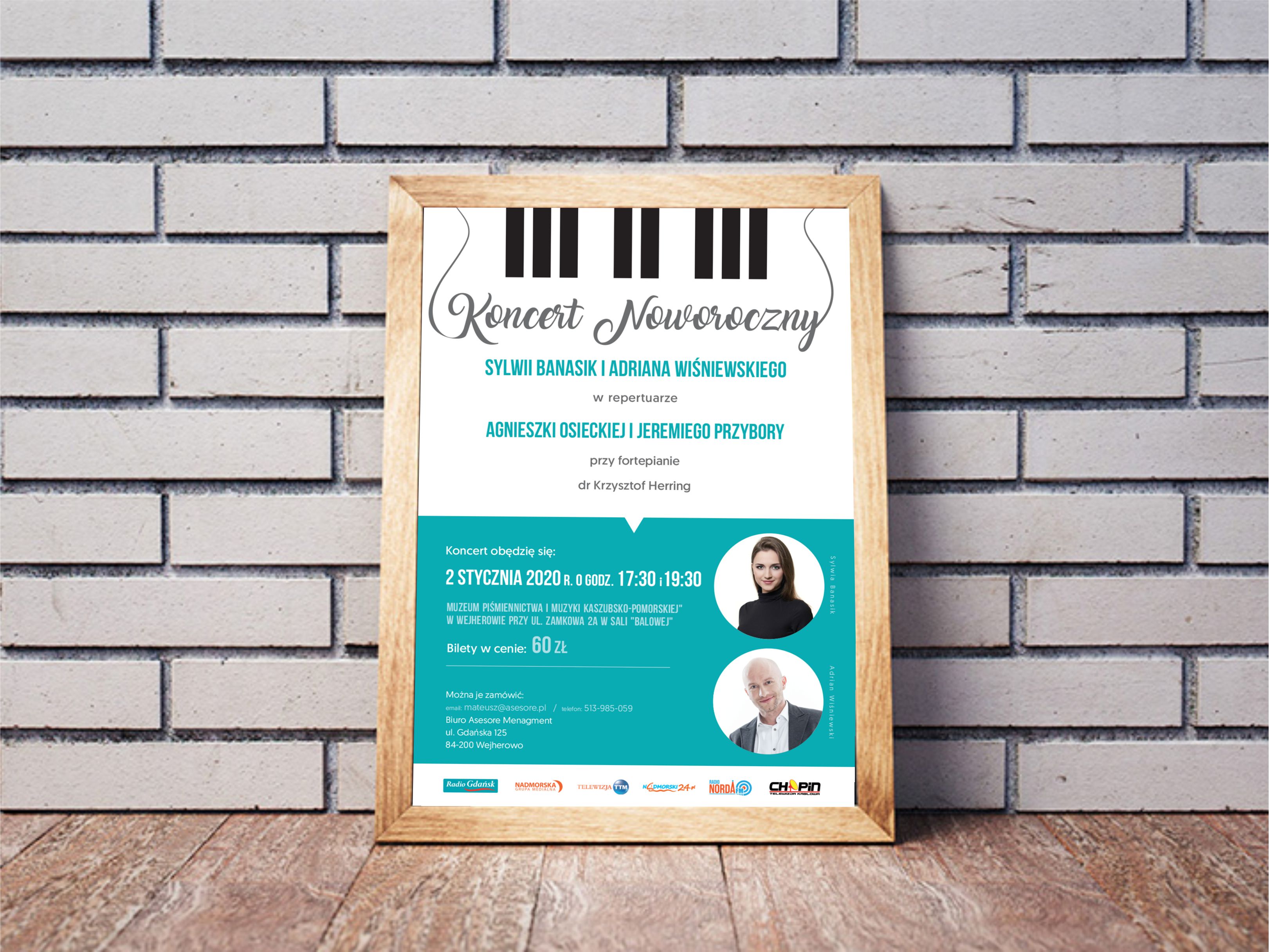 Plakat Koncert Noworoczny