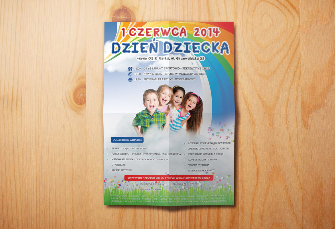 Plakat Dzień Dziecka