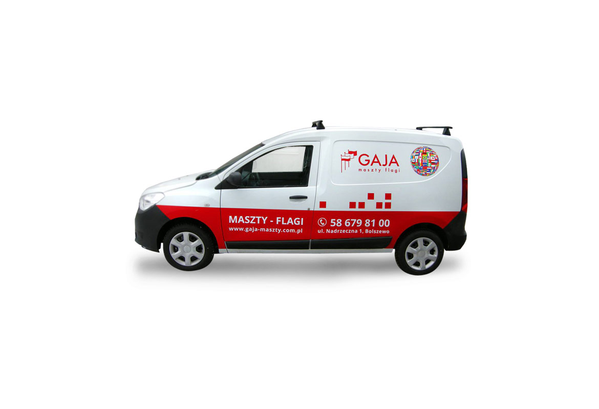 Auto Gaja Maszty, flagi