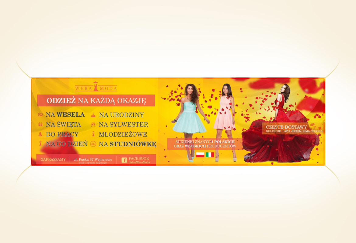 Baner Wera Moda