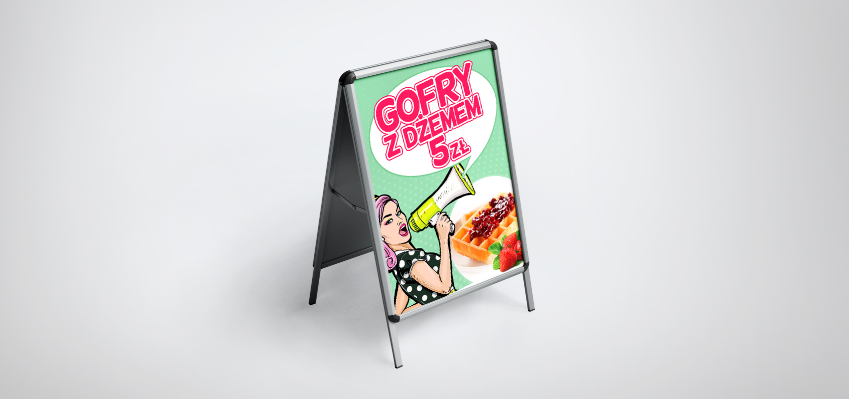 Potykacz Gofry z dżemem