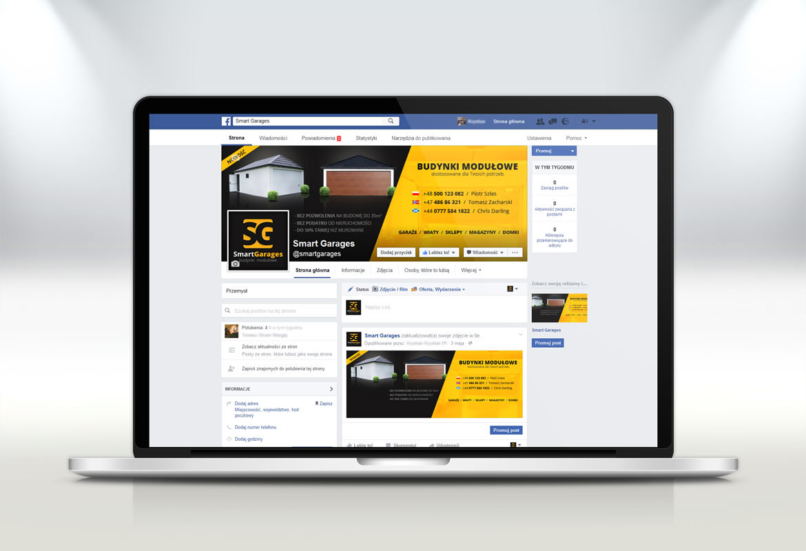 Fanpage Smartgarages