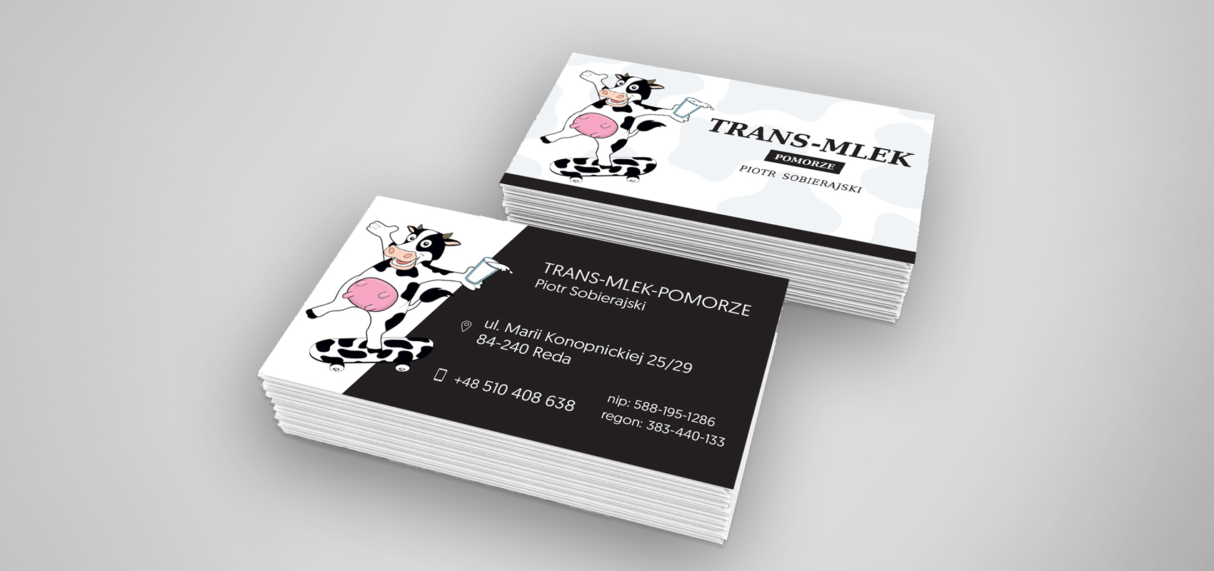Wizytówka TRANS-MLEK
