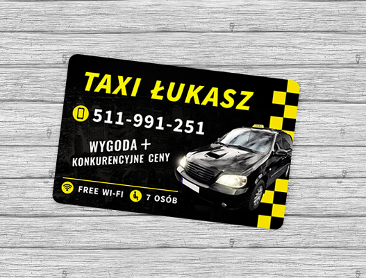 Wizytówka Taxi