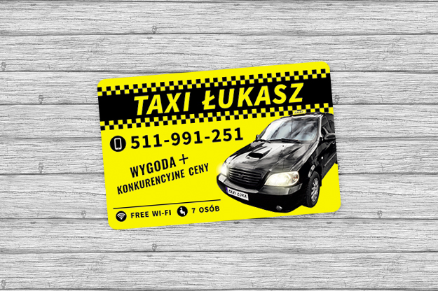 Wizytówka Taxi 2