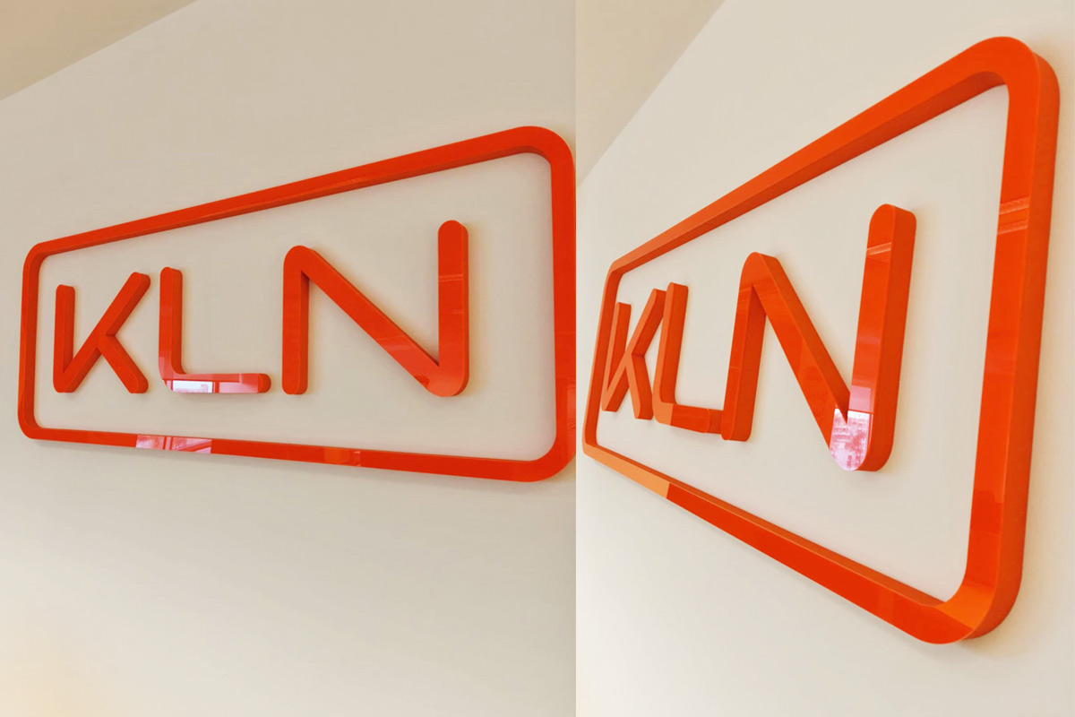 Litery 3D - KLN Freight