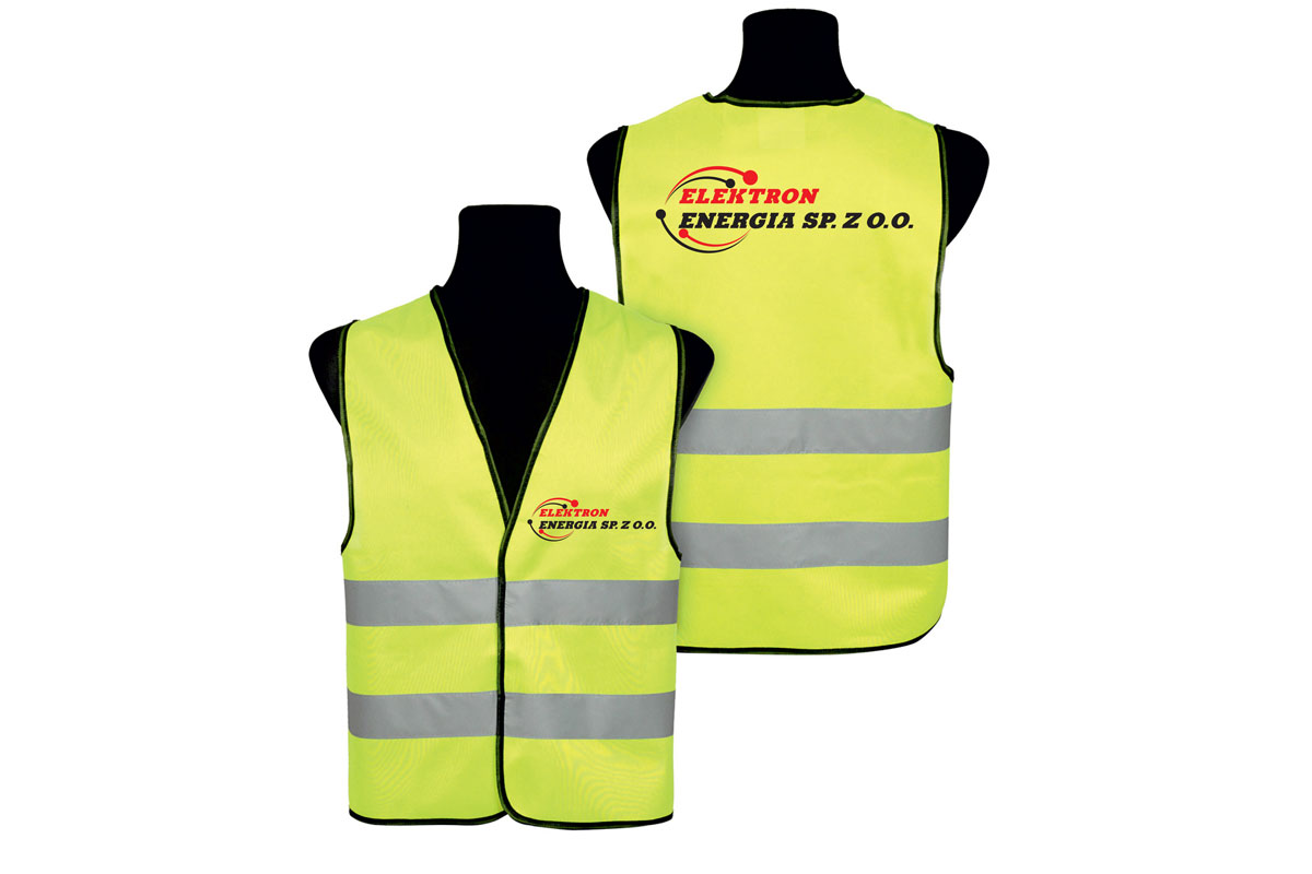 Kamizelki odblaskowe dla Elektron Energia