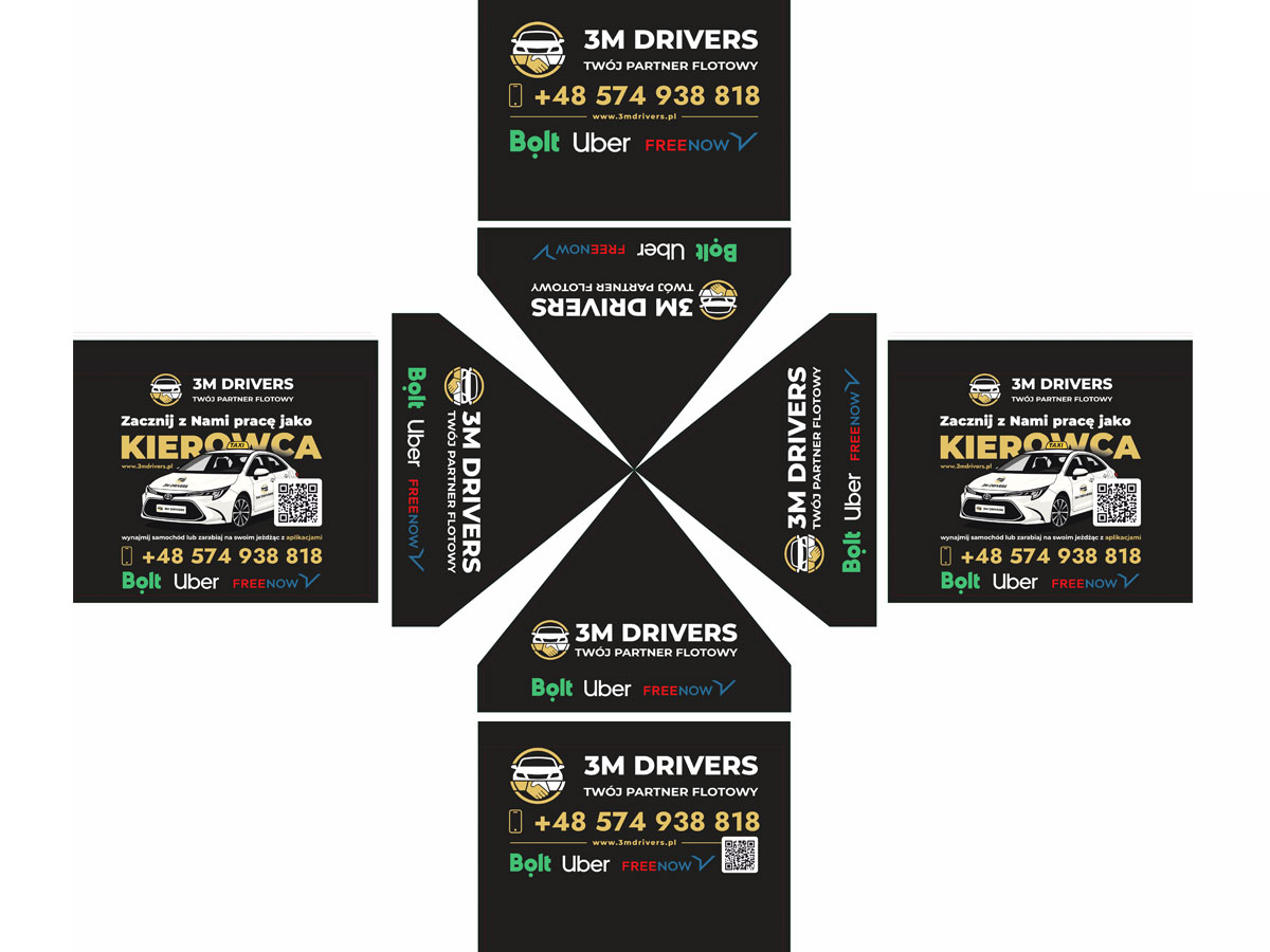 Namiot reklamowy eventowy dla 3M Drivers