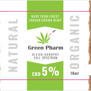 Etykietki - Olejki Green Pharm