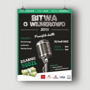 Plakat Bitwa o Wejherowo
