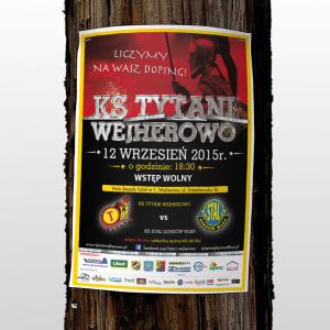 Plakat KS Tytani Wejherowo