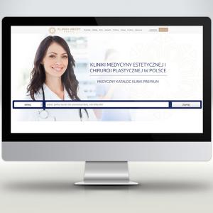 Strona www Kliniki Urody