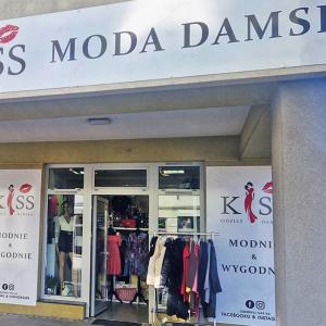Szyld Kiss Moda Damska