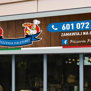Szyld Pizzeria Palermo